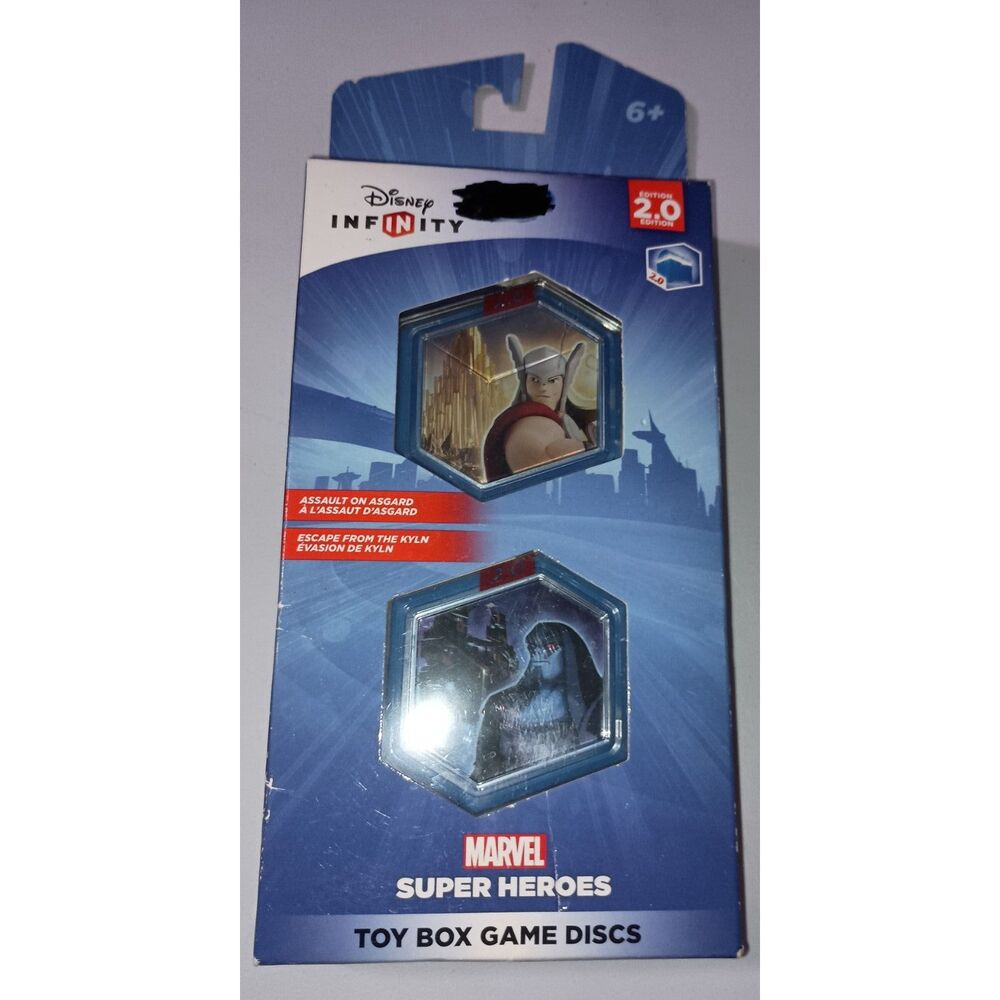 Disney / Infinity 2.0 Ed: Originals-Toy Box Game Discs Marvel Super Heroes (NIB)